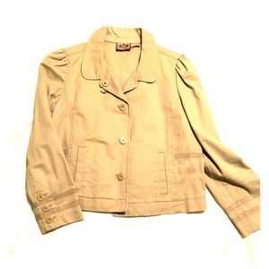 Juicy Couture khaki jacket